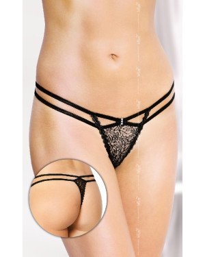 Жіночі стрінги - G-String 2450, black S/M