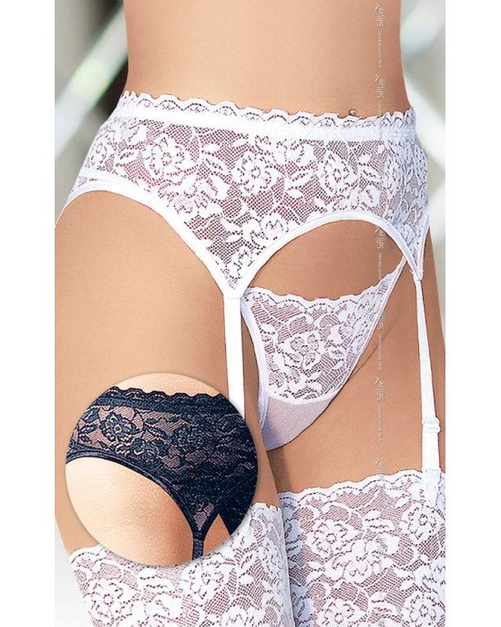 Пояс для панчіх - Garterbelt 3305, white M/L Пояс для панчіх - Garterbelt 3305, white M/L