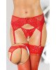Пояс для панчіх - Garterbelt 3317, red S/M Пояс для панчіх - Garterbelt 3317, red S/M