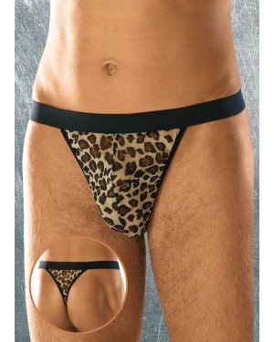 Чоловічі труси - Thong 4457, panther, S / L S-L Чоловічі труси - Thong 4457, panther, S / L S-L