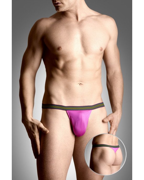 Чоловічі стрінги - Mens Thongs 4496, pink M/L Чоловічі стрінги - Mens Thongs 4496, pink M/L