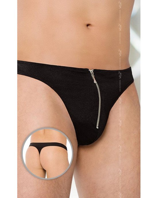 Чоловічі стрінги - Thongs 4501, black XL Чоловічі стрінги - Thongs 4501, black XL