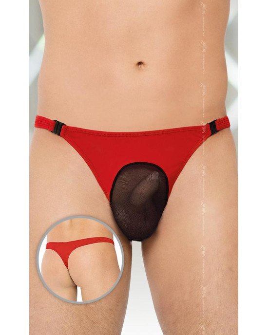 Чоловічі стрінги - Thongs 4502, red XL Чоловічі стрінги - Thongs 4502, red XL