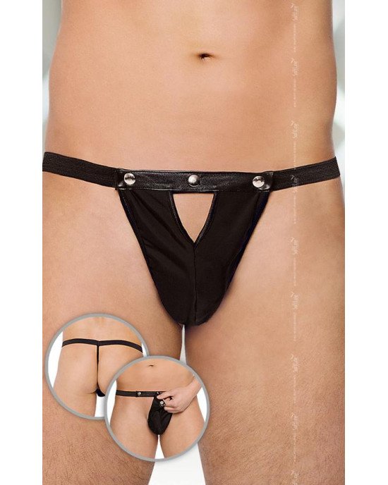 Чоловічі труси - Thongs 4507, black, S / L S-L Чоловічі труси - Thongs 4507, black, S / L S-L