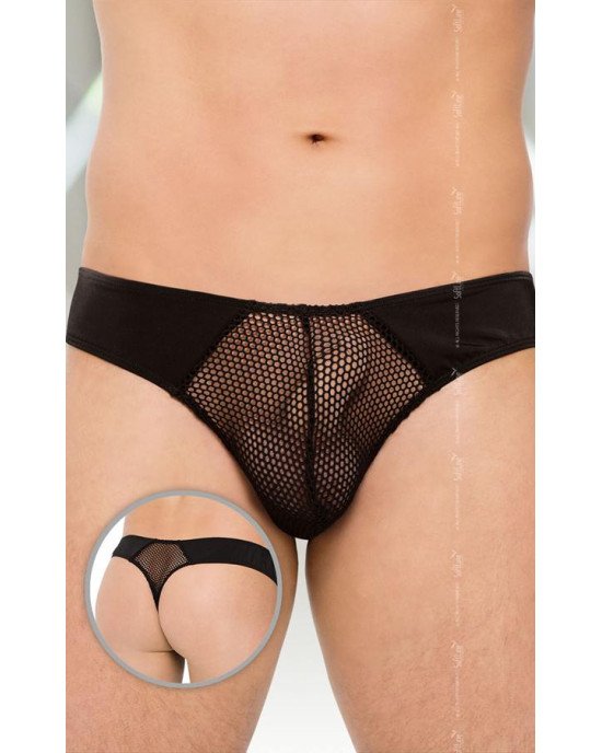 Чоловічі стрінги - Thongs 4514, black XL Чоловічі стрінги - Thongs 4514, black XL