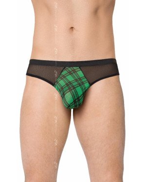 Чоловічі трусики - Mens Briefs 4524, green M/L