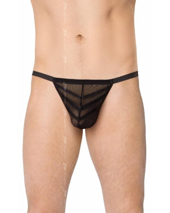 Чоловічі стрінги - Mens Thong 4527, black, OneSize Чоловічі стрінги - Mens Thong 4527, black, OneSize