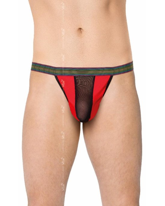Чоловічі стрінги - Mens Thong 4529, red, OneSize