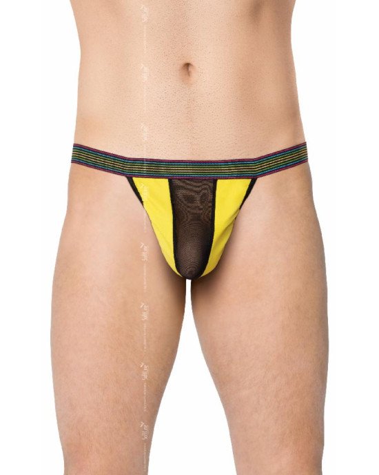 Чоловічі стрінги - Mens Thong 4529, yellow, OneSize
