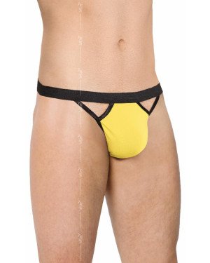 Чоловічі стрінги - Mens Thong 4530, yellow, OneSize