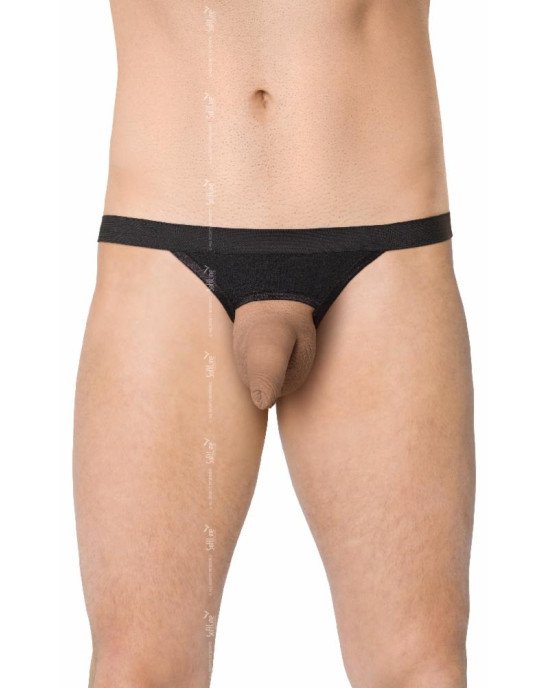 Чоловічі стрінги - Mens Thong 4532, black, OneSize