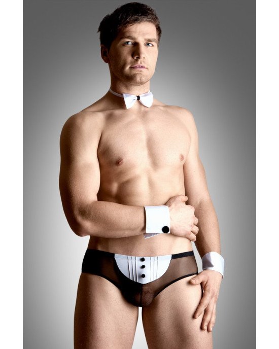 Рольовий костюм - Waiter Set, white XL Рольовий костюм - Waiter Set, white XL