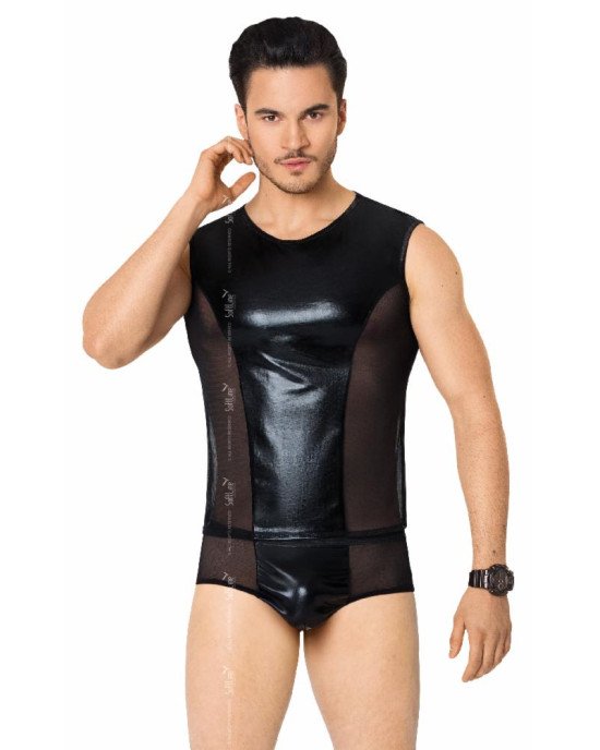 Комплект білизни - Shirt and Shorts 4605, black M/L Комплект білизни - Shirt and Shorts 4605, black M/L