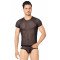 Комплект білизни - Shirt and Shorts 4607, black M/L