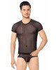 Комплект білизни - Shirt and Shorts 4607, black M/L Комплект білизни - Shirt and Shorts 4607, black M/L