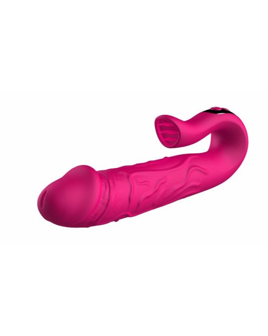 Вібратор - Realistic Tongue Stimulating Dildo Vibrator Вібратор - Realistic Tongue Stimulating Dildo Vibrator