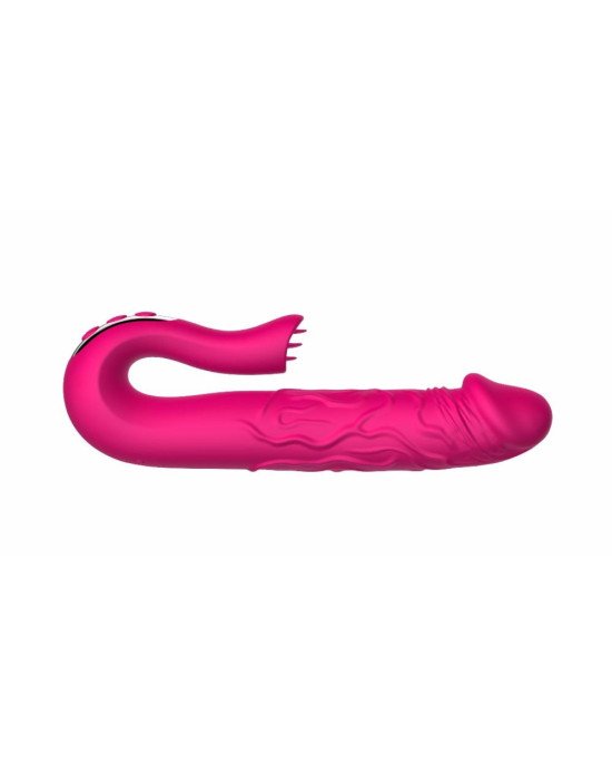 Вібратор - Realistic Tongue Stimulating Dildo Vibrator Вібратор - Realistic Tongue Stimulating Dildo Vibrator