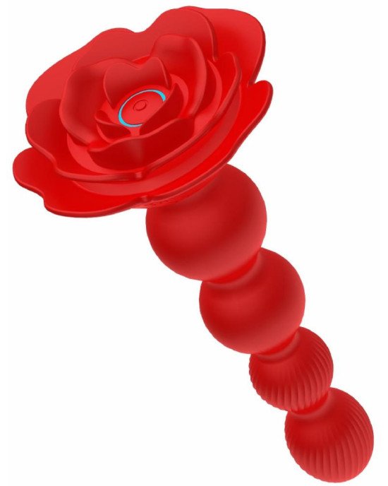 Анальний стимулятор - Rose Rotating Anal Beads Анальний стимулятор - Rose Rotating Anal Beads