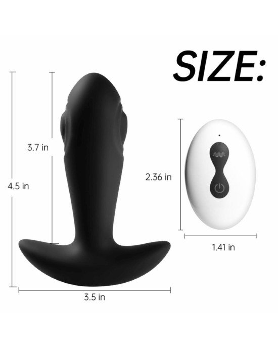 Анальна пробка - Dual Tapping Anal Plug Анальна пробка - Dual Tapping Anal Plug