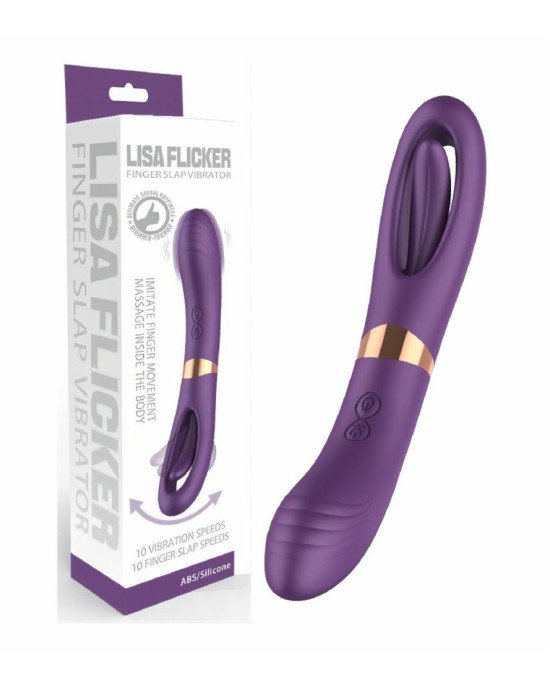 Вібратор G-точки - Flicking Dual G Spot Vibrator Вібратор G-точки - Flicking Dual G Spot Vibrator