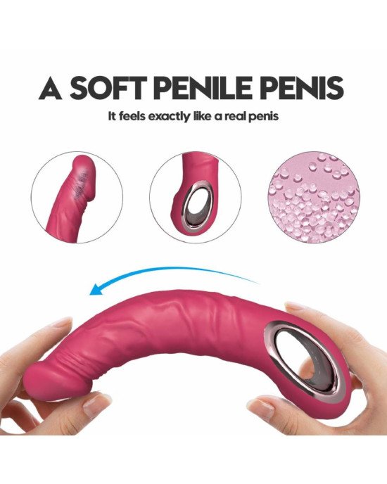 Вібратор - Realistic Vibrator Pink Вібратор - Realistic Vibrator Pink