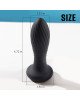 Анальна пробка - Lighting Anal Plug Black Анальна пробка - Lighting Anal Plug Black