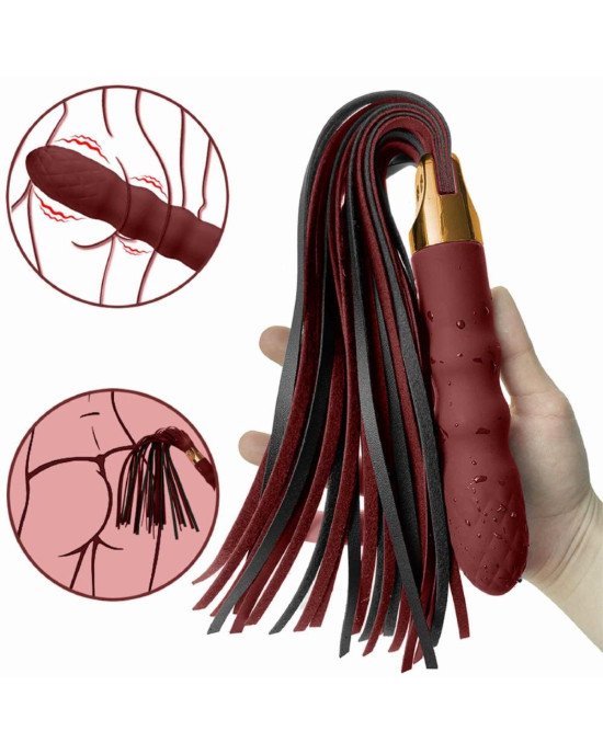 Вібратор-флогер- Virbating Flogger