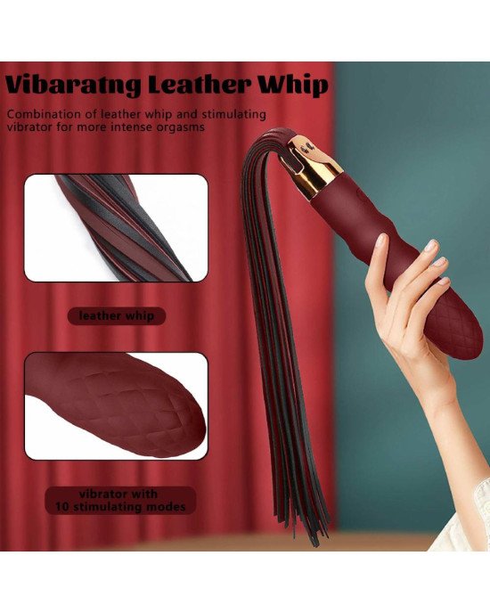 Вібратор-флогер- Virbating Flogger