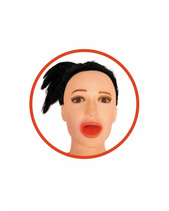 Надувна секс лялька з вібрацією - Angelina 3D Надувна секс лялька з вібрацією - Angelina 3D