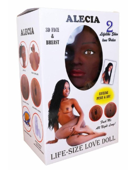 Надувна лялька - Alecia 3D Vibrating Надувна лялька - Alecia 3D Vibrating