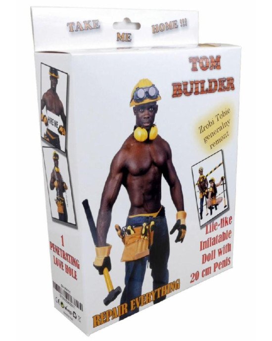 Надувна лялька - Tom Builder Male Doll Надувна лялька - Tom Builder Male Doll