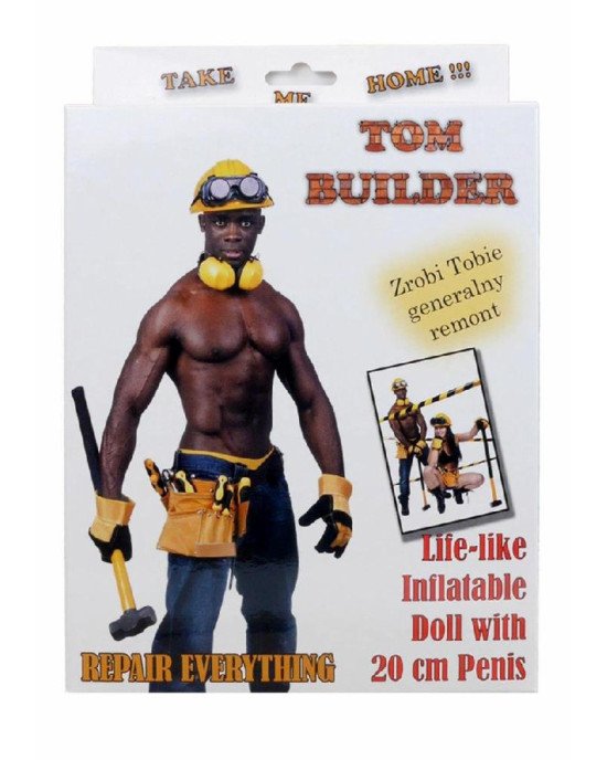 Надувна лялька - Tom Builder Male Doll Надувна лялька - Tom Builder Male Doll