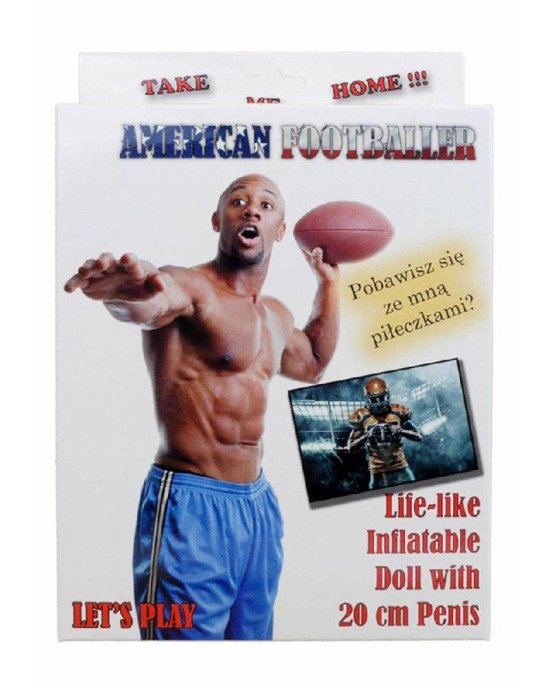 Надувна лялька - American Footballer Male Doll Надувна лялька - American Footballer Male Doll