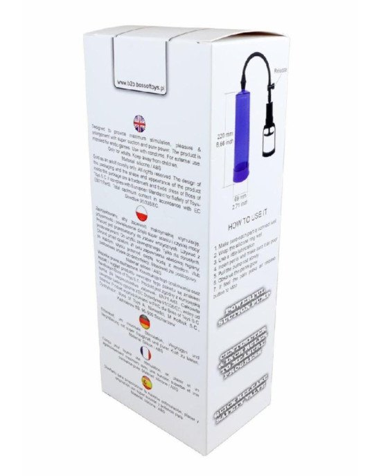 Вакуумна помпа - Powerpump MAX Purple Вакуумна помпа - Powerpump MAX Purple