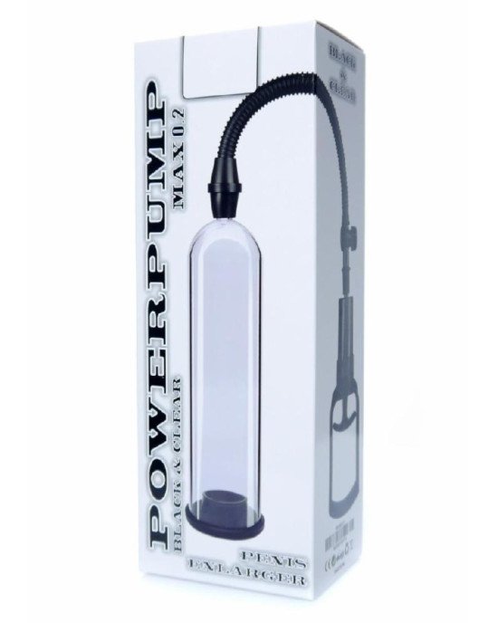 Вакуумна помпа - Powerpump Max 0.2 Black&Clear Вакуумна помпа - Powerpump Max 0.2 Black&Clear