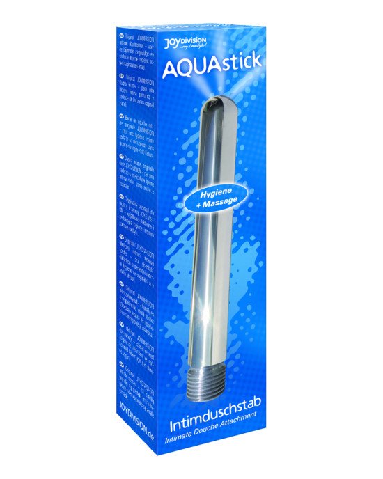 Анальний душ - AQUAstick Intimate Douche Attachment Silver Анальний душ - AQUAstick Intimate Douche Attachment Silver