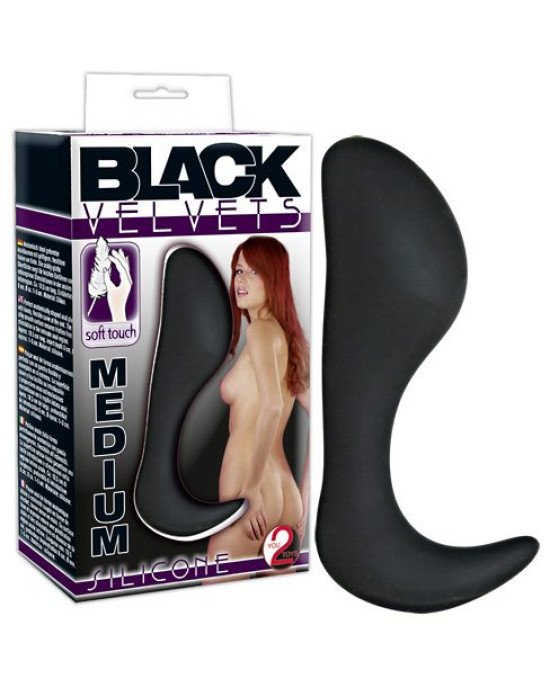 Анальна пробка - Black Velvets Medium Анальна пробка - Black Velvets Medium