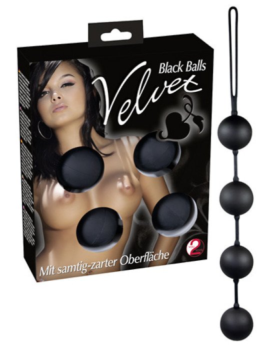 Вагінальні кульки - Velvet Black Balls Вагінальні кульки - Velvet Black Balls