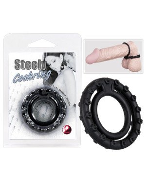 Ерекційне кільце - Steely Cockring Black