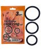 Ерекційні кільця - Silicone Cock Ring Set, 3 шт. Ерекційні кільця - Silicone Cock Ring Set, 3 шт.