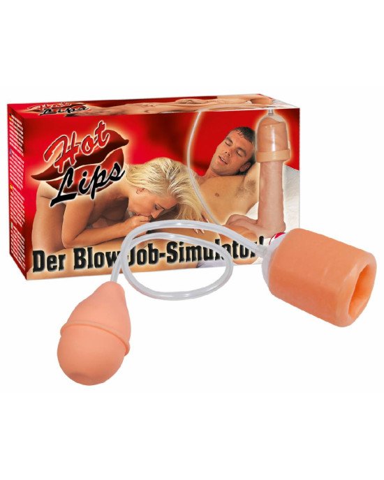 Чоловіча помпа - Hot Lips Blow Job Simulator Чоловіча помпа - Hot Lips Blow Job Simulator