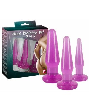 Анальні пробки - Anal Training Set Lila