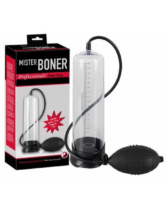 Чоловіча помпа - Mister Boner Professionals Power Pump Чоловіча помпа - Mister Boner Professionals Power Pump