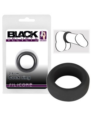 Ерекційне кільце - Black Velvets Cock Ring, 2,6 см