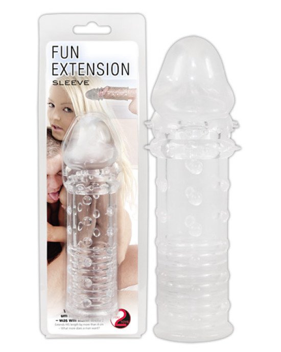 Насадка на член - Fun Extension Sleeve Насадка на член - Fun Extension Sleeve