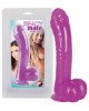 Фалоімітатор з мошонкою - Ready Mate Softdildo Lila