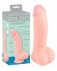 Фалоімітатор з мошонкою - Medical Silicone Dildo, 20 см Фалоімітатор з мошонкою - Medical Silicone Dildo, 20 см