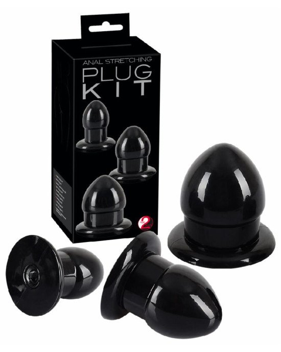 Анальні пробки - Anal Stretching Plug Kit