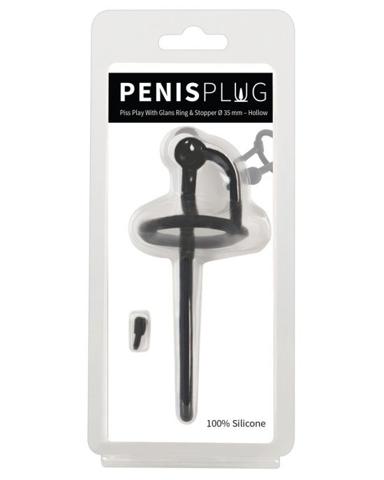 Стимулатор уретри - Penis plug Piss Play with Stop Стимулатор уретри - Penis plug Piss Play with Stop