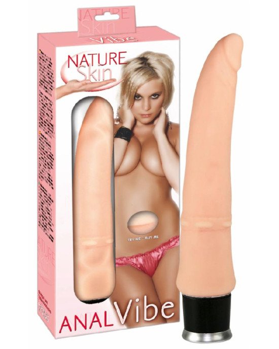Вібратор - Nature Skin Anal Vibe Вібратор - Nature Skin Anal Vibe
